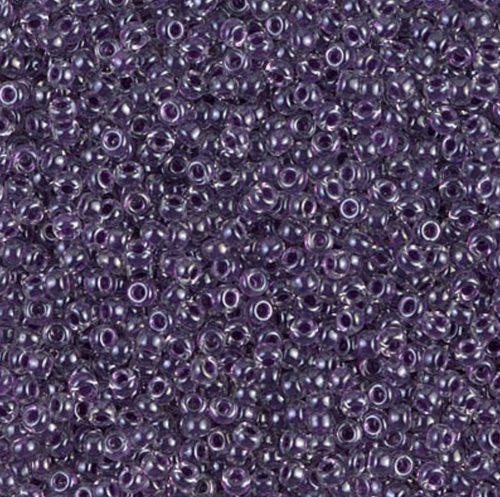 11/0 Grape Lined Crystal Miyuki (11-223) 10g