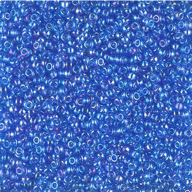 11/0 Transparent Sapphire AB Miyuki (11-261)10g