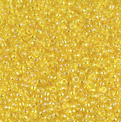 11/0 Transparent Yellow AB Miyuki (11-252)10g