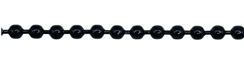 3mm Ball Chain Stainless Steel Chain Black (sold in 1yd package)