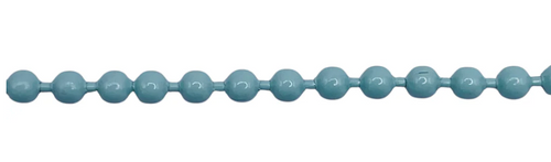 3mm Ball Chain Stainless Steel Chain Turquoise (sold in 1yd package)