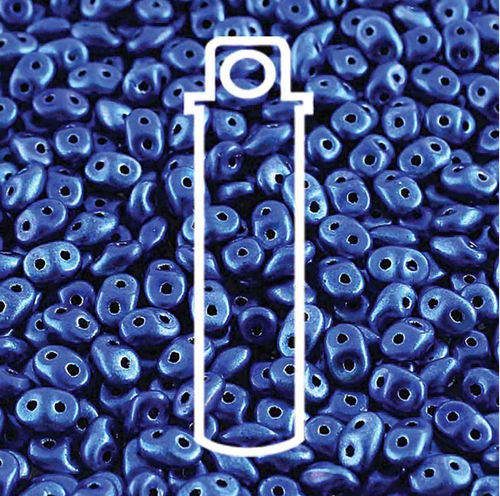 2x4mm Metalust Crown Blue Mini Duo (8g)DU0423980-24203