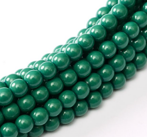 3mm Green Jade Fiesta Pearls