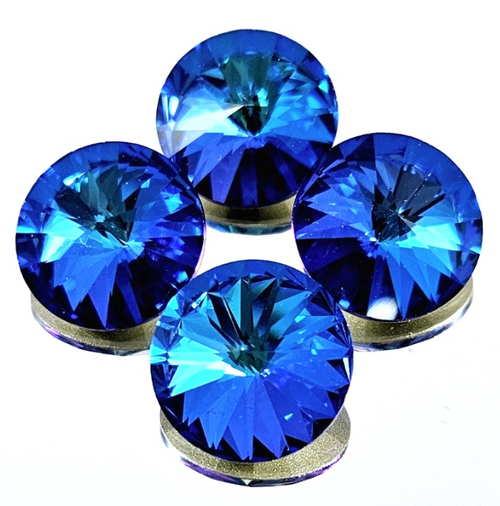 14mm Bermuda Blue Rivoli