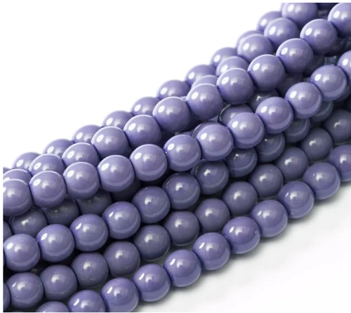 4mm Light Plum Fiesta Pearls (100pk) #48257