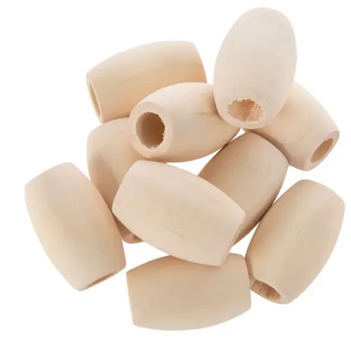 32x22mm Natural Wood Bead (1pc)
