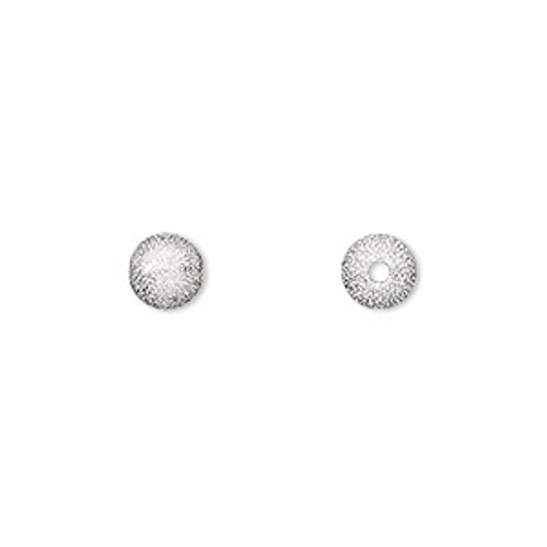6mm Silver Plated Stardust Rounds (6 Pack)