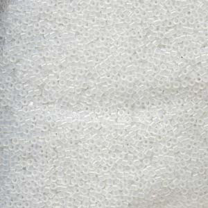 11/0 White Opal Delica Beads (db220) 7.2 Grams