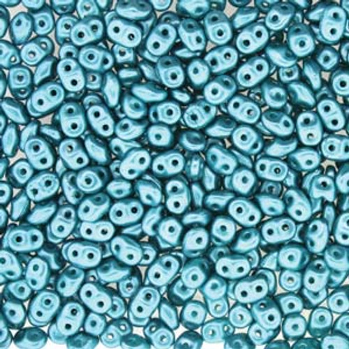 2.5x5mm Pastel Emerald Superduo 8 Grams DU0525043