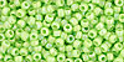 11/0 Opaque RBW Sour Apple TOHO Seed Beads (20 Grams) 11-404