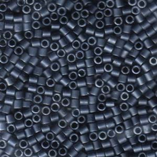 8/0 Matte Blue Grey Delica Beads dbl-0301 (8 Grams)