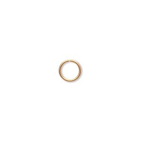 20ga. 7mm Gold Plated Jump Rings (100 Ct.)
