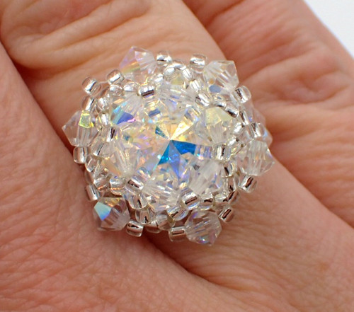 Crystal AB Bling in the New Year Ring Kit