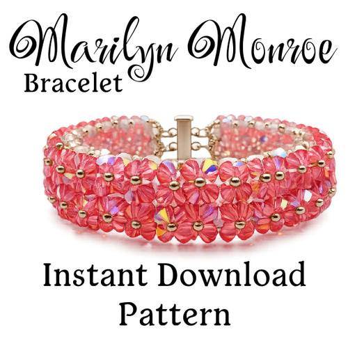 Marilyn Monroe Bracelet Instant Download Pattern