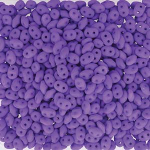 2.5x5mm Neon Orchid Super Duo Beads (8 Grams) DU0525145