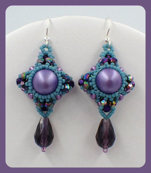 Tile by Tile Earrings INSTANT DOWNLOAD Tutorial