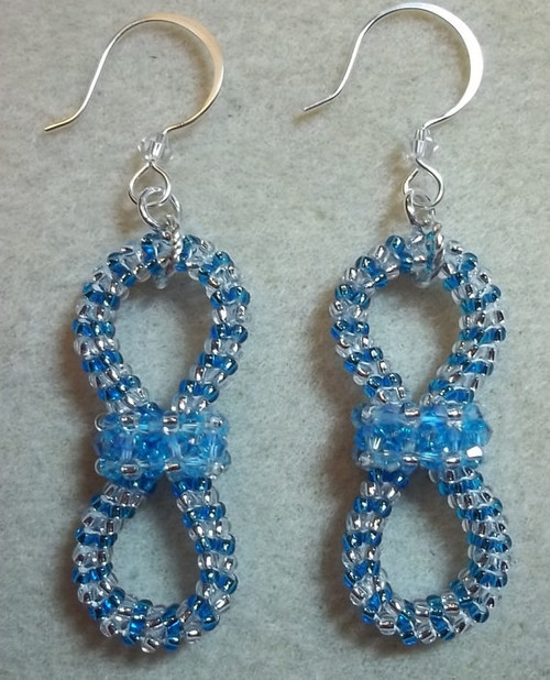 Infinity Earrings INSTANT DOWNLOAD Tutorial