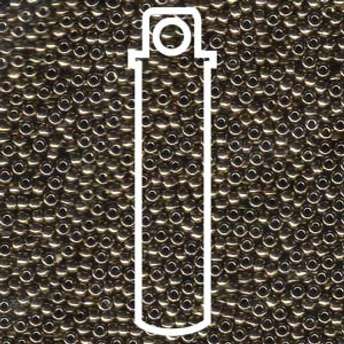 11/0 Dark Bronze Miyuki Seed Beads 11-457 (20 Grams)