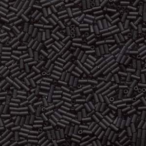 #1 3mm Matte Black Bugle Bead - 20 Grams