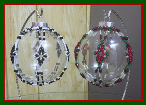 Beaded Christmas Tree Ornament - Happy Hour Projects