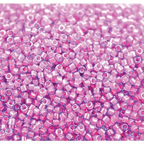 11/0 Luminous Pink Taffy delica DB2048 (7.2 Grams)
