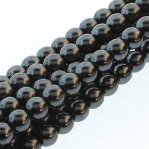 8mm Hematite Pearls - 75 Beads