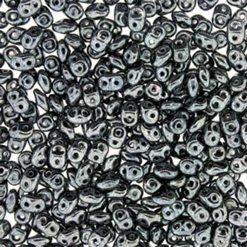 2.5x5mm Jet Hematite Super Duo Beads (8 grams) DU0523980-14400