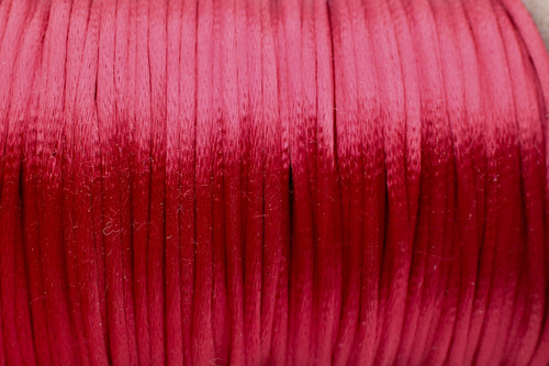 1.5mm Wine Rayon Rattail Cord - 2yds