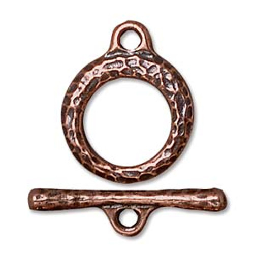 16.75MM CLASP SET CRAFTSMAN ANT CPPR PLT (1 Set)