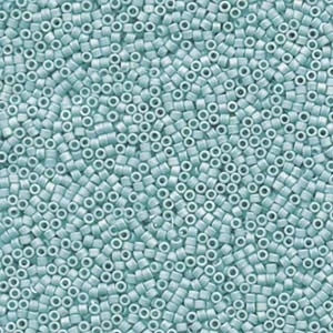 11/0 Matte Sea Opal AB Delica DB1595 (7.2 Grams)