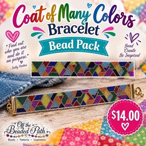 Coat of Many Colors Bracelet Bead Pack