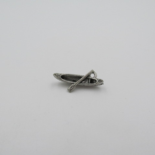 Canoe Pewter Charm