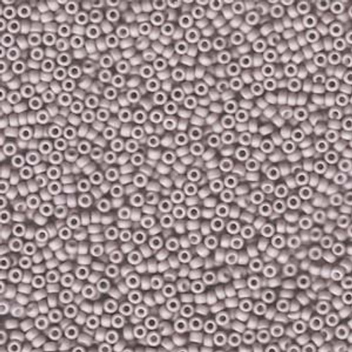 11/0 Frosted Mauve Miyuki Seed Beads (20 Grams) 11-92025