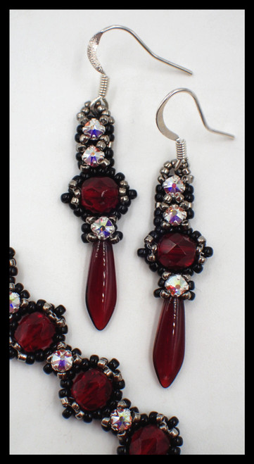 Birthstone Earring PRINTED PATTERN