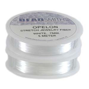 .7mm Opelon Stretch Jewelry Fiber 5 Meters Off the Beaded Path