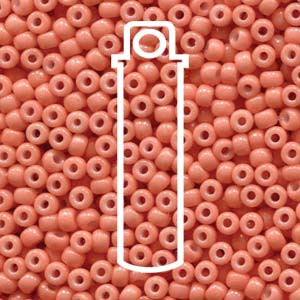 8/0 Duracoat Light Pink Miyuki Seed Beads (8 Grams) 8-4462 - Off