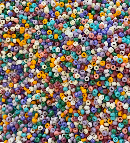 11/0 Spring Harvest Miyuki Seed Bead Mix for Confetti