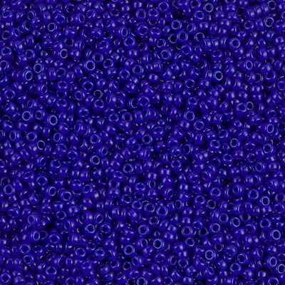 15/0 Duracoat Dyed Opaque Light Lemon Ice Miyuki Seed Beads (15