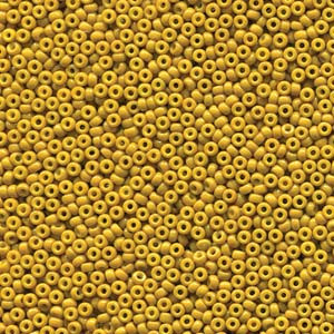 15/0 DC Opaque Light Olive Miyuki Seed Beads (7.2Grams) 15