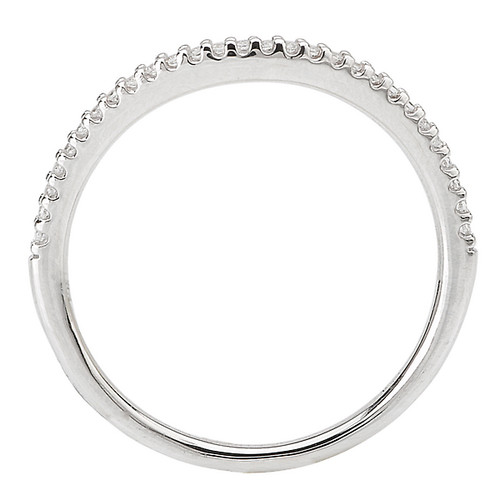 18KW ROM CURVED DIA BAND      D.08CTW (117422,4,436-441,601)