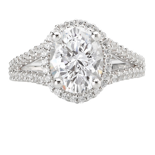 *SPC*18KW ROM SEMI-MNT D. SEMID3/8CTW,FITS 9.5X7.5MM OVAL