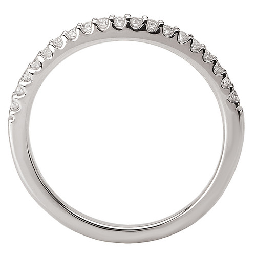 18KW ROM RD DIA CURVED BAND D1/7CTW 18KW ROM RD DIA CURVED BAND D1/7CTW