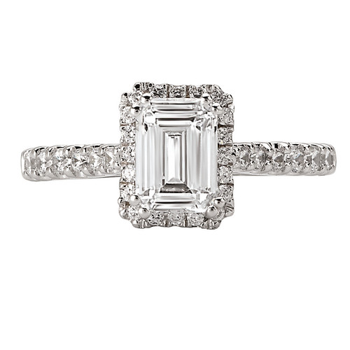 18KW ROM EM HALO DIA SEMI-MT  D3/8CTW,FIT 7X5MM EM, 117499-W