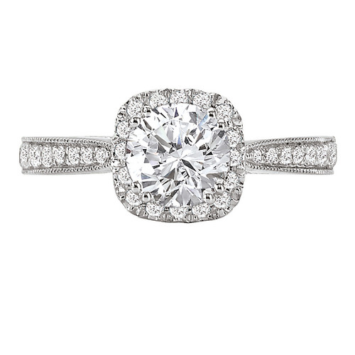 SP ORD*18KW ROM CS HALO DIA SMD1/3CTW, FIT 7.4MMRD, 117524-W