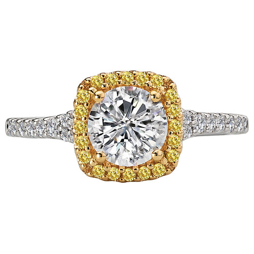 18KWY ROM WH/YELL DIA SEMI-MT D1/5CT,Y1/5CT, FIT 6.5MM RD 18KWY ROM WH/YELL DIA SEMI-MT D1/5CT,Y1/5CT, FIT 6.5MM RD