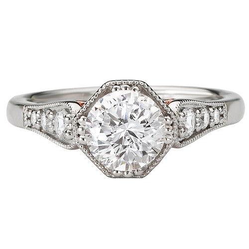 18KWR ROM OCTAGON HALO DIA SM, D1/5CTW, FIT 6.5MM RD 18KWR ROM OCTAGON HALO DIA SM, D1/5CTW, FIT 6.5MM RD