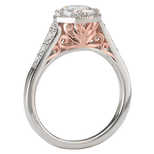 18KWR ROM OCTAGON HALO DIA SM, D1/5CTW, FIT 6.5MM RD 18KWR ROM OCTAGON HALO DIA SM, D1/5CTW, FIT 6.5MM RD