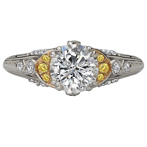 SPC*18KWY ROM WH/YEL DIA SEMI MT,D1/7CT,Y.05CT, FIT 6.5MM RD SPC*18KWY ROM WH/YEL DIA SEMI MT,D1/7CT,Y.05CT, FIT 6.5MM RD