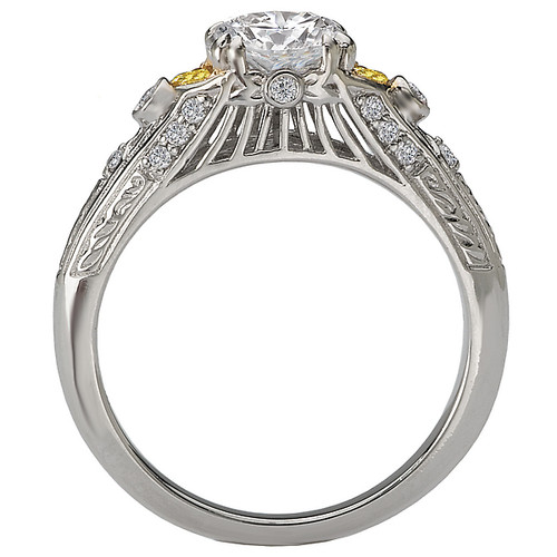 SPC*18KWY ROM WH/YEL DIA SEMI MT,D1/7CT,Y.05CT, FIT 6.5MM RD SPC*18KWY ROM WH/YEL DIA SEMI MT,D1/7CT,Y.05CT, FIT 6.5MM RD