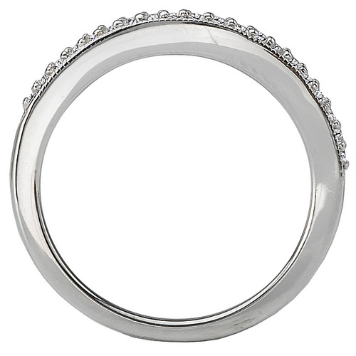 18KW ROM CURVED MLGN DIA BAND D1/8CTW, MATCH 117861, 117862 18KW ROM CURVED MLGN DIA BAND D1/8CTW, MATCH 117861, 117862